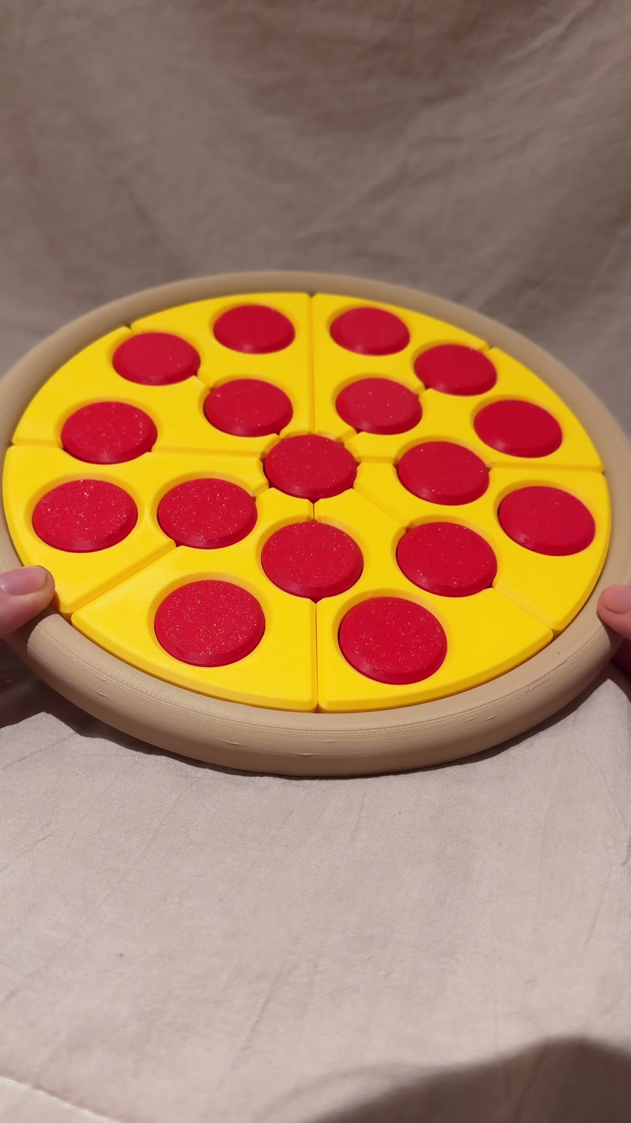 3D Printed Pretend Pizza Play Food Set